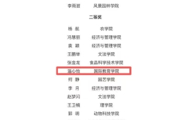 我院辅导员在2025年河南农业大学辅导员素质能力大赛中斩获佳绩